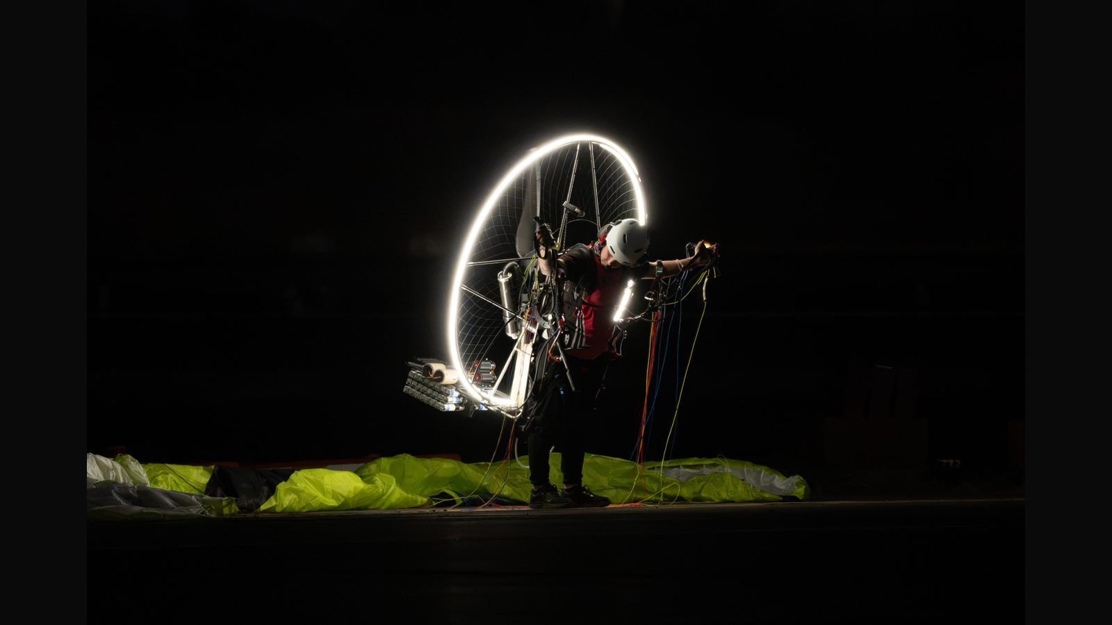 Paramotor, at the California Capital Airshow, Airythmia Paramotor Team