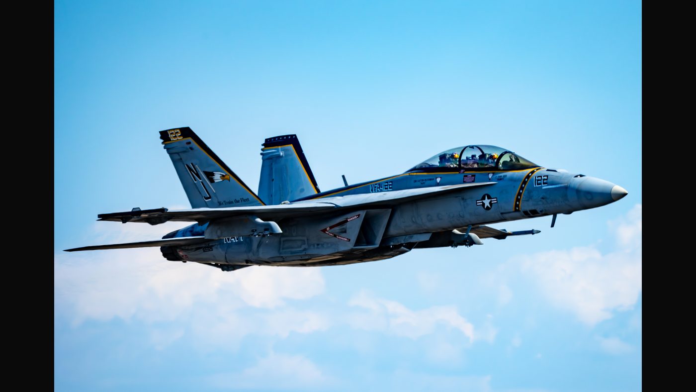 F/A-18 Super Hornet at the California Capital Airshow, West Coast Rhino Demo