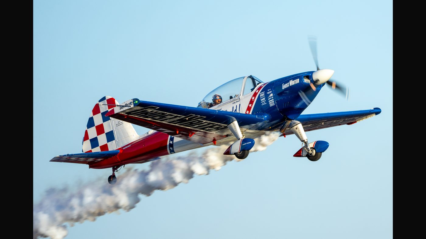 DHC-1 Super Chipmunk at the California Capital Airshow, GhostWriter Airshows